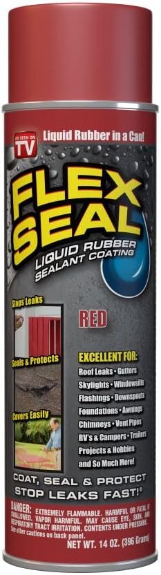 Flex Seal スプレーゴムシーラントコーティング 14オンス レッド