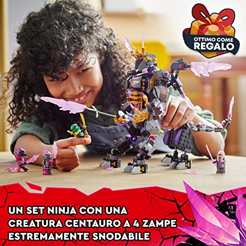 Ninjago Il Re dei Cristalli, Set Serie TV Crystallized con Action Figure da Costruire e Minifigure di Lloyd, Idea Regalo, Giochi per Bambini e Bambine da 9 Anni 71772 - Lego - Immagine 2