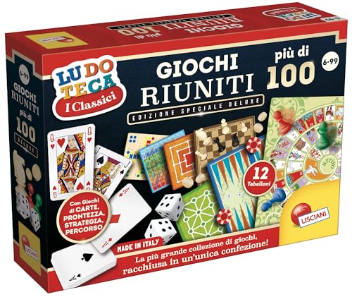 Liscianigiochi - Reunidos más de 100 Cajas Deluxe, Multicolor, 68791