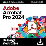 Adobe Acrobat Pro 2024 | Licencia de 3 años | Editar, rellenar y firmar PDF|PC/Mac | Descarga Digital Adobe Acrobat Pro 2024 | Licencia de 3 años | Editar, rellenar y firmar PDF|PC/Mac | Descarga Digital