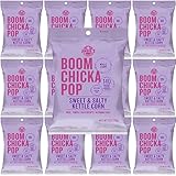 Boom Chicka Pop Sweet and Salty Kettle Corn Monocorn Packed, 1oz Bags, Pack of 12