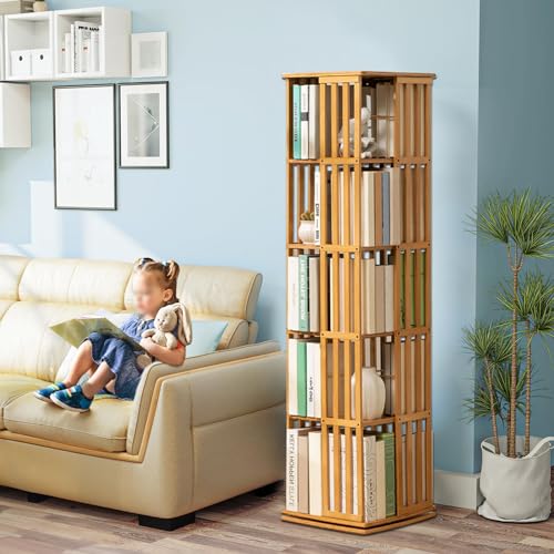 Librería giratoria de almacenamiento vertical para estudio 3