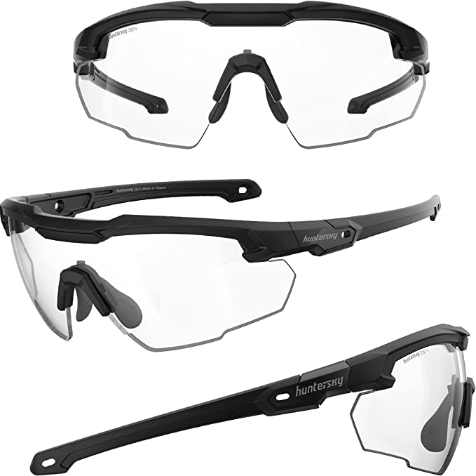 HUNTERSKY HTS 2 Pack Shooting Range Ballistic Glasses