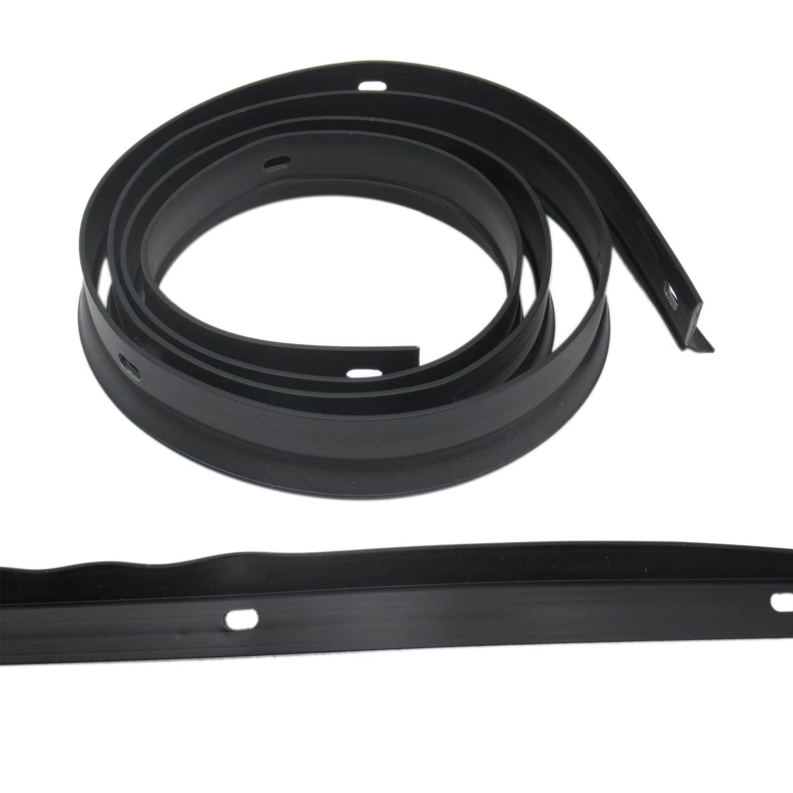 Joint Caoutchouc + 12 Rivets Pour Pare-chocs Avant Dodge Challenger (2008-2022) - Réf. OEM 68051392AB/AA - Anti-poussière Et Eau
