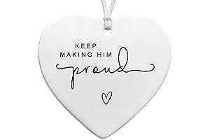 Engraved Memorial Necklace for Loss of Dad