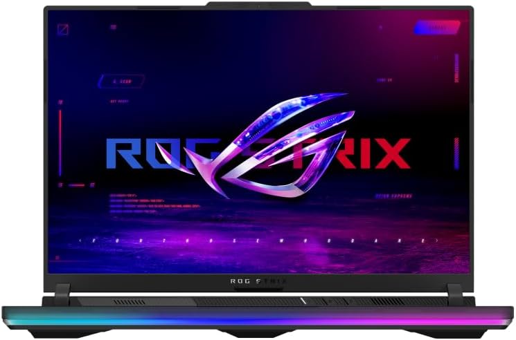 ASUS ROG Strix Scar 16 G634JZ – Ordenador Portátil 16″ WQXGA 240Hz (Intel Core i9-13980HX, 32GB RAM, 2TB SSD, NVIDIA RTX 4080-12GB, Windows 11 Home) Color Negro – Teclado QWERTY español