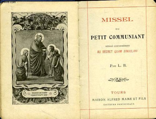 MISSEL DU PETIT COMMUNIANT