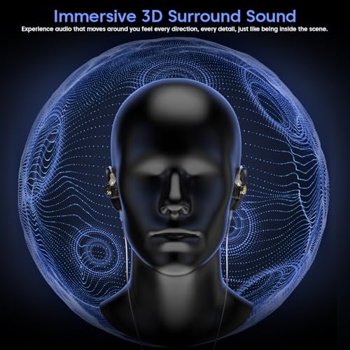 Image of Sounce KZ EDX Pro IEM Earphones | HiFi Stereo Dual Magnetic Circuit Dynamic Drivers | Resin Inlay Metal Process | 24 Ohms Impedance | Detachable 5N OFC 2Pin Cable | Black