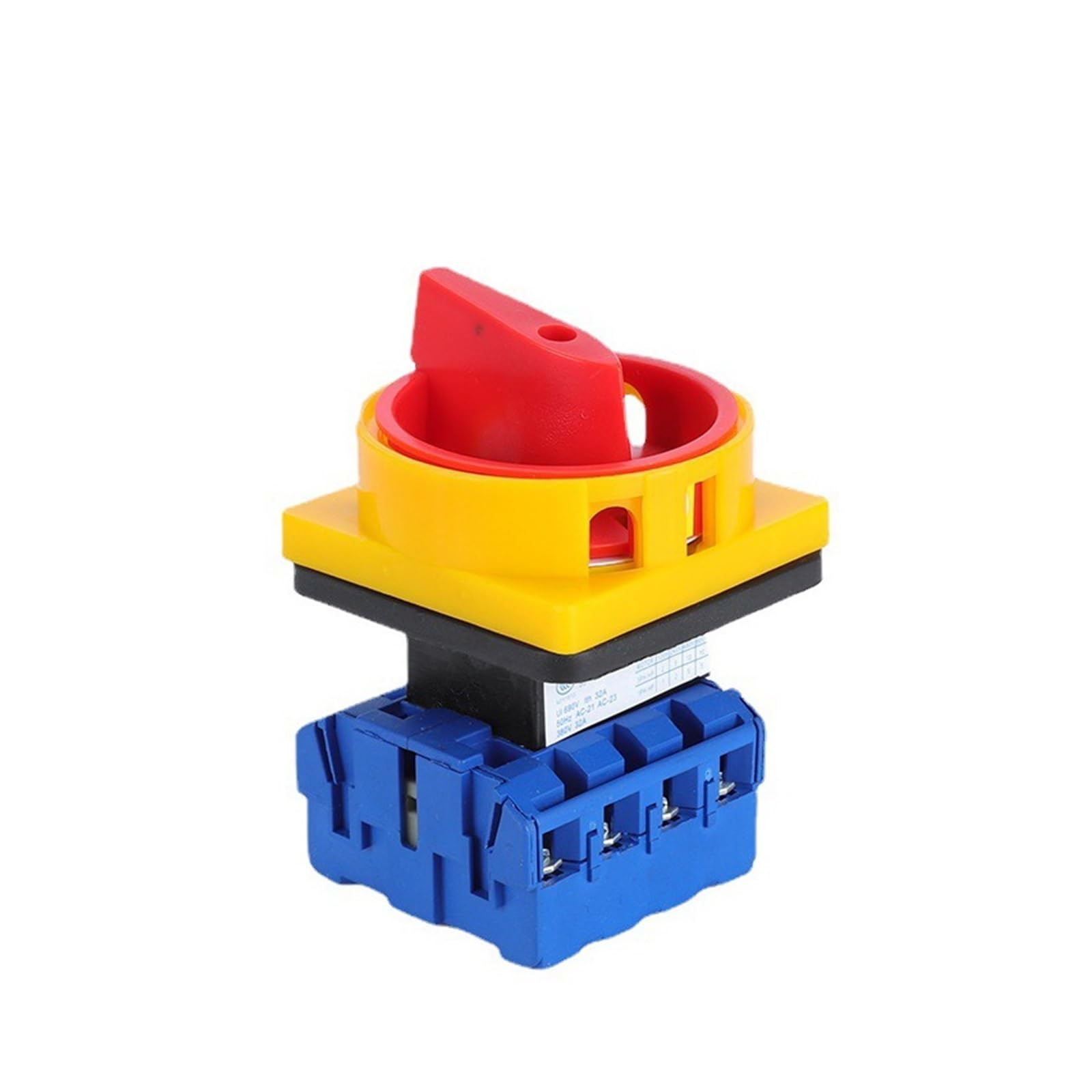 ZDVHOMCB YMD11 3P 690V 25/32/40/63/80/100A Isolator Switch Padlock Disconnect Selector With ON-OFF Panel Power Control Replace LW30(4P,80A)