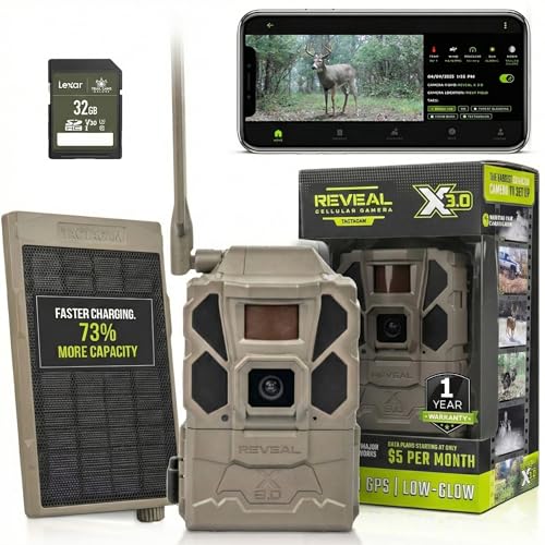 TACTACAM Reveal X Gen 3.0 Cellular Trail Camera