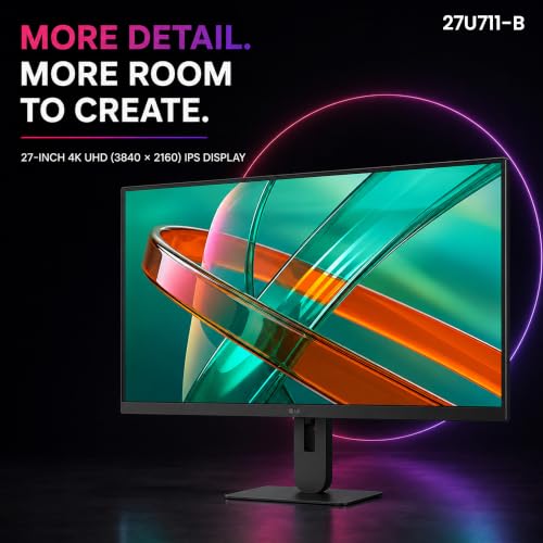 Image of LG Ultrafine U7 27 inch UHD 4K IPS Monitors 27U711-B | 3-Pack Bundle + More |