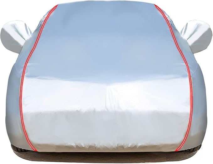 Telo Copriauto Antigrandine Per AUDI A3 2013-2024 - Impermeabile, Antipolvere, Con Strisce Riflettenti