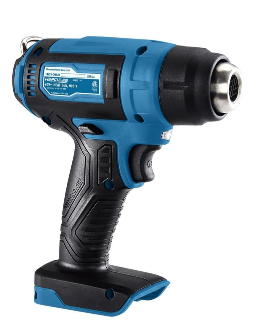 20V Cordless Compact Heat Gun Compatible with Hercules-Tool Only