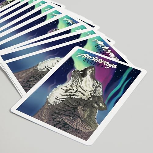 Baraja de cartas Poker Anchorage Alaska 52 unidades miniatura 5