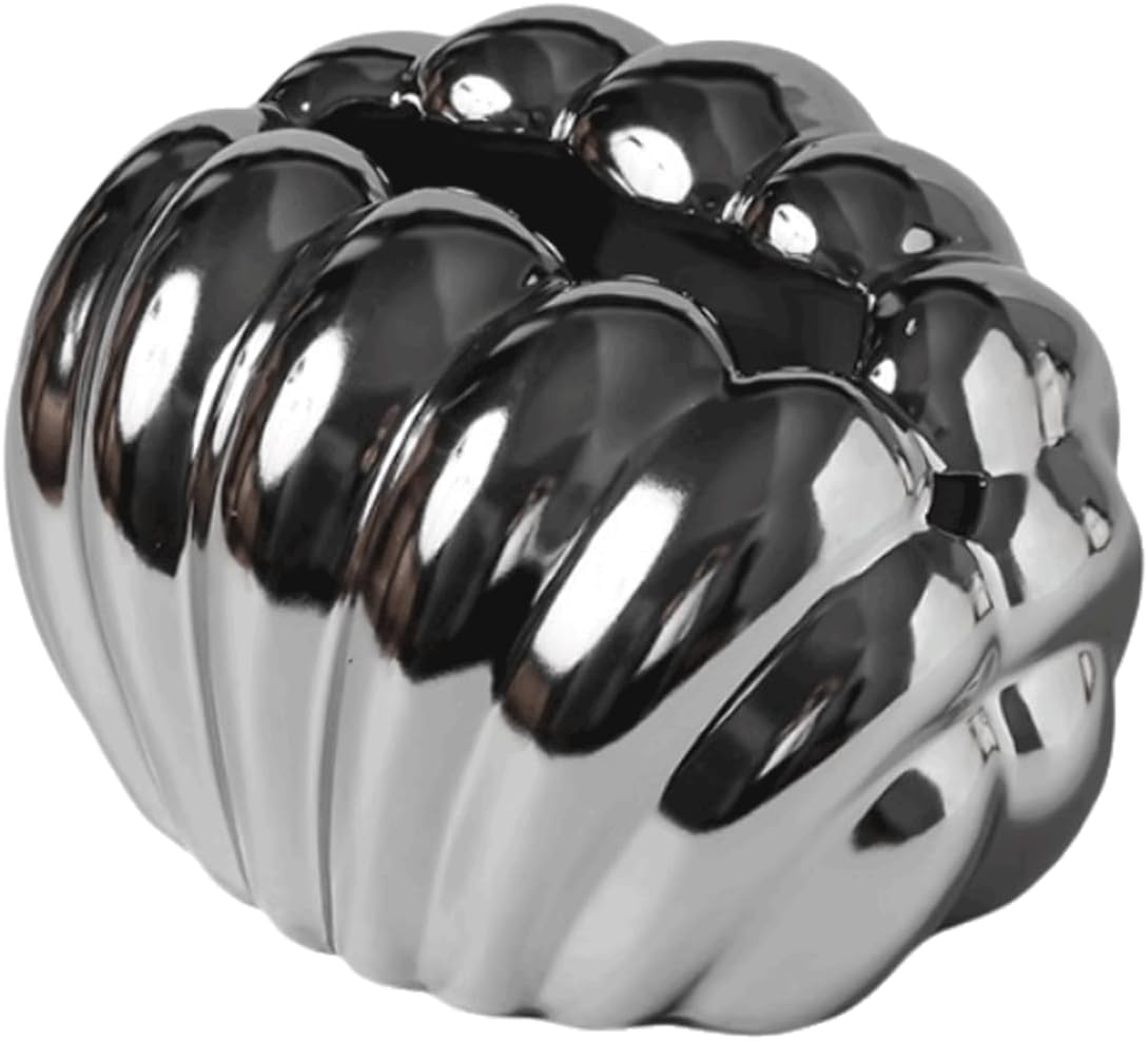 Ceramic Tissue Box Cover Multicolor(Silver)