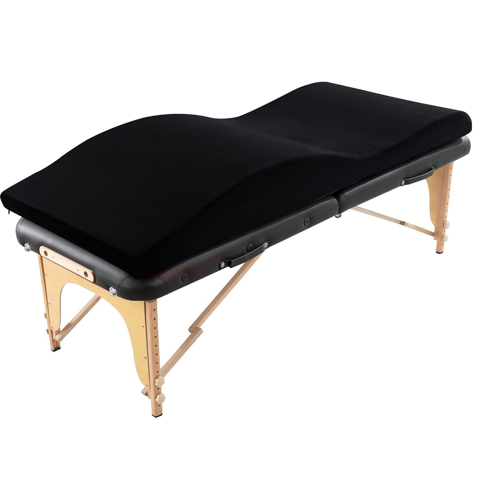 Colchón ergonómico para Cama de Masaje, 180 x 60 cm, Espuma de Alta Densidad para Tumbona cosmética, Masaje SPA y salón de Belleza (Solo colchón)