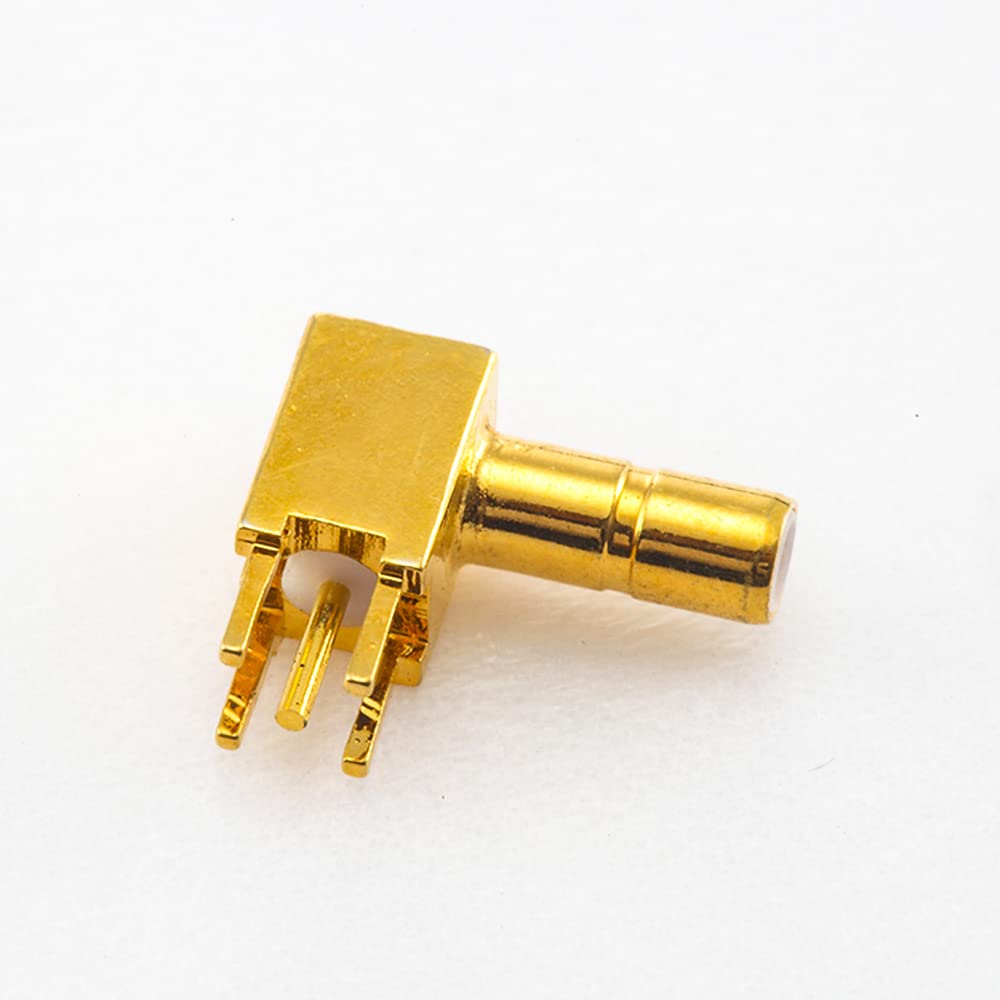 GXMRHWY Right Angle SSMB Connector Male Solder PCB Mount Through Hole