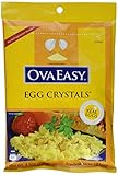 Ova Easy Dehydrated Egg Crystals – Powdered Eggs Made From All-Natural Ingredients – Easy-To-Prepare Egg Powder – Dehydrated Food Perfect for Camping & Backpacking - Pack of 6-5.1 oz. bags