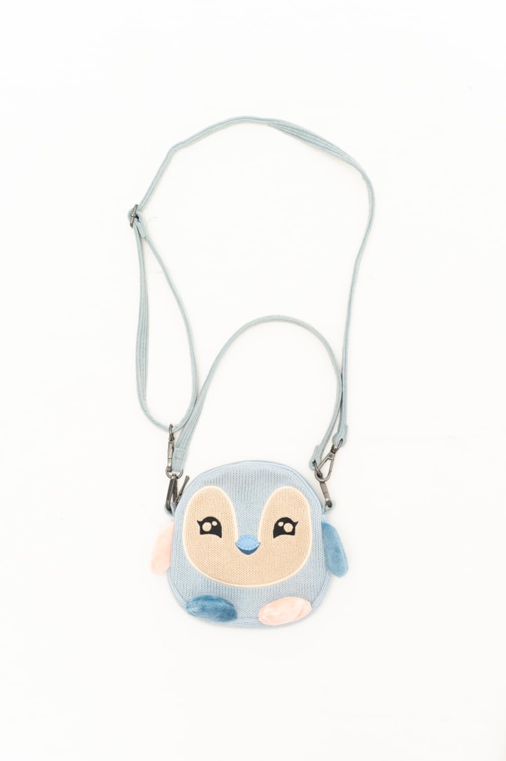 Bolso shopper infantil pingüino azul