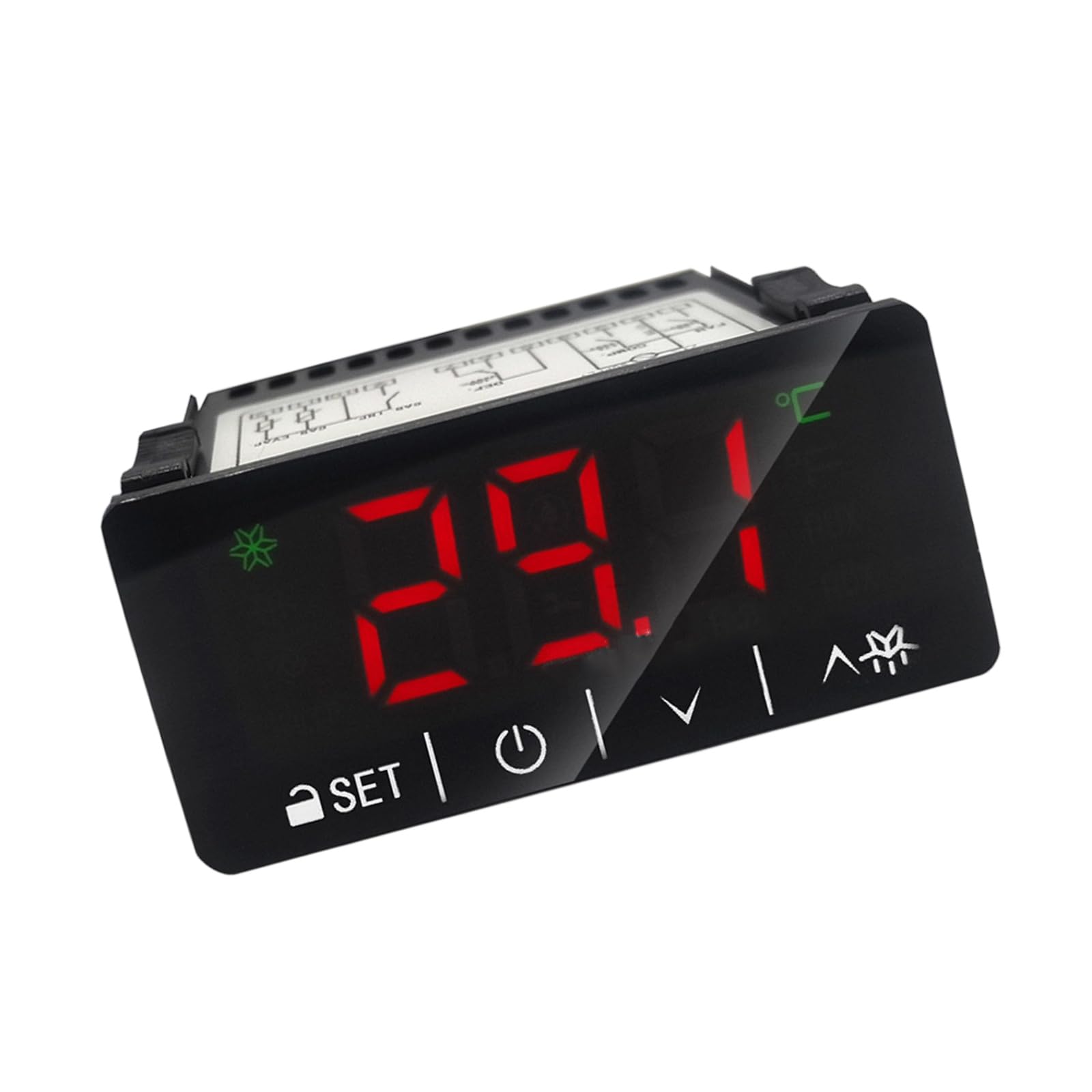 Ekoama Digital Screen Touch Thermostat With Precisions Temperature Control For Refrigeration Freezers And Cold Storage Units