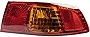 Dorman 1611121 Passenger Side Tail Light Assembly Compatible with Select Toyota Models