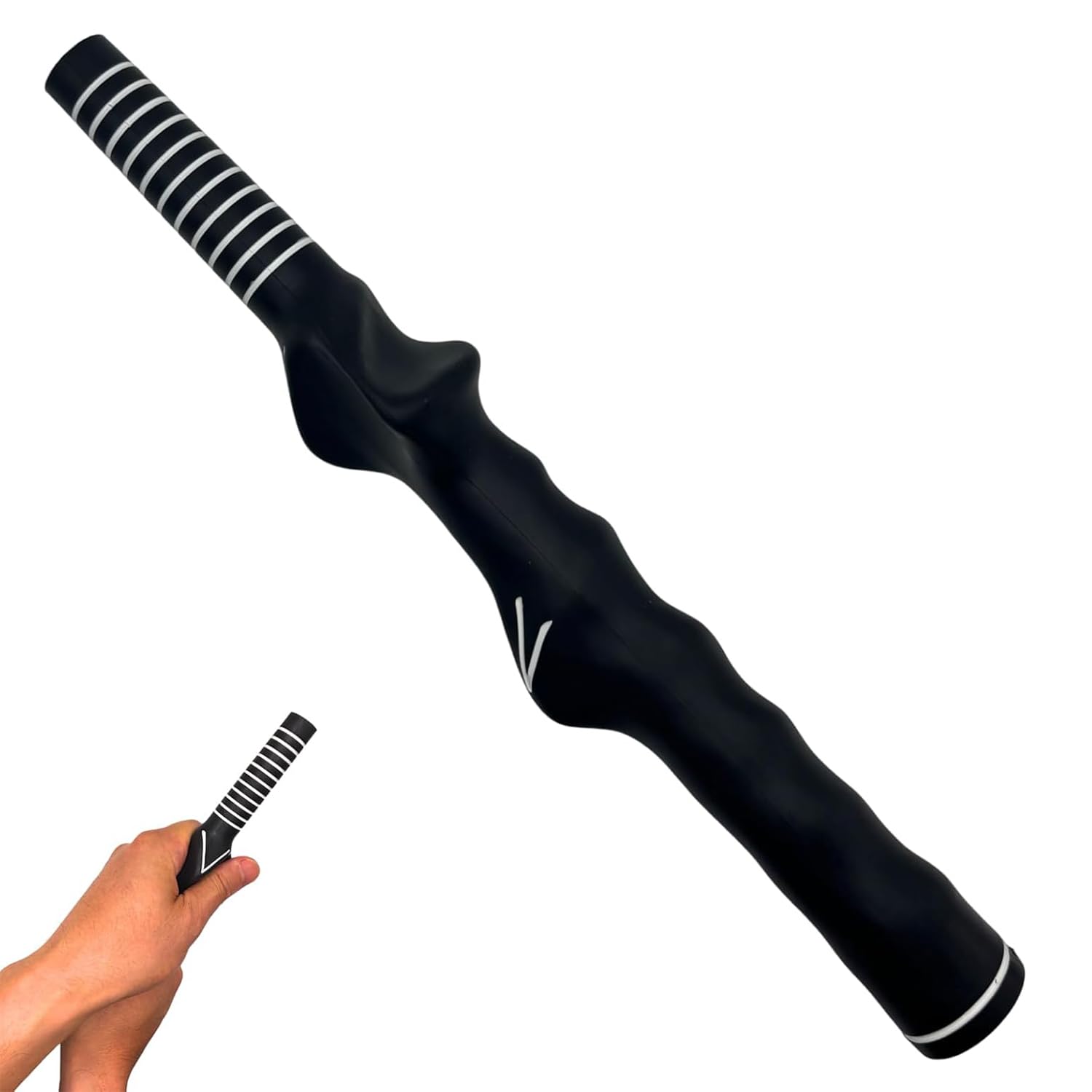 YRCR ゴルフ練習 グリップ矯正 練習用品 ゴルフ練習器具 トレーニング器具 スイング 初心者トレーニング グリップトレーナー (左利き)