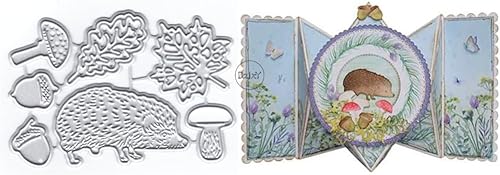 Miniatura 6 de DzIxY Adorables troqueles de corte de metal para valla de ovejas para hacer tarjetas, juegos de troqueles de papel en relieve, plantillas