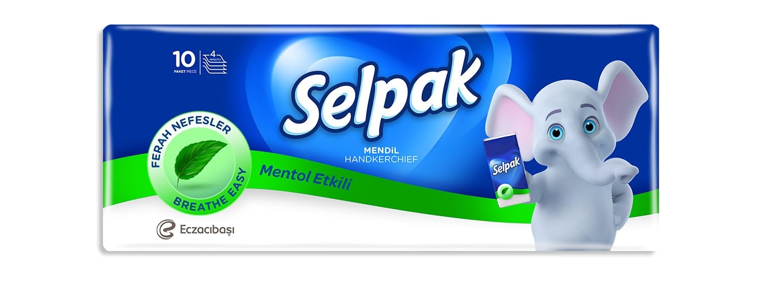 Selpak Mendil Mentollü 10'lu