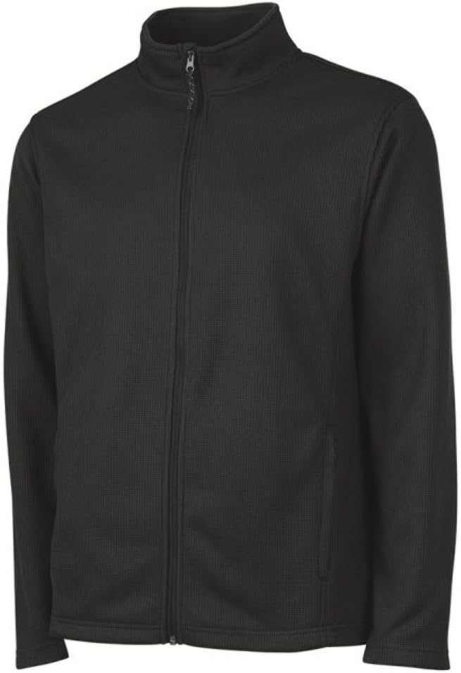 Charles River Apparel Men's Heritage Rib Knit Full Zip Jacket