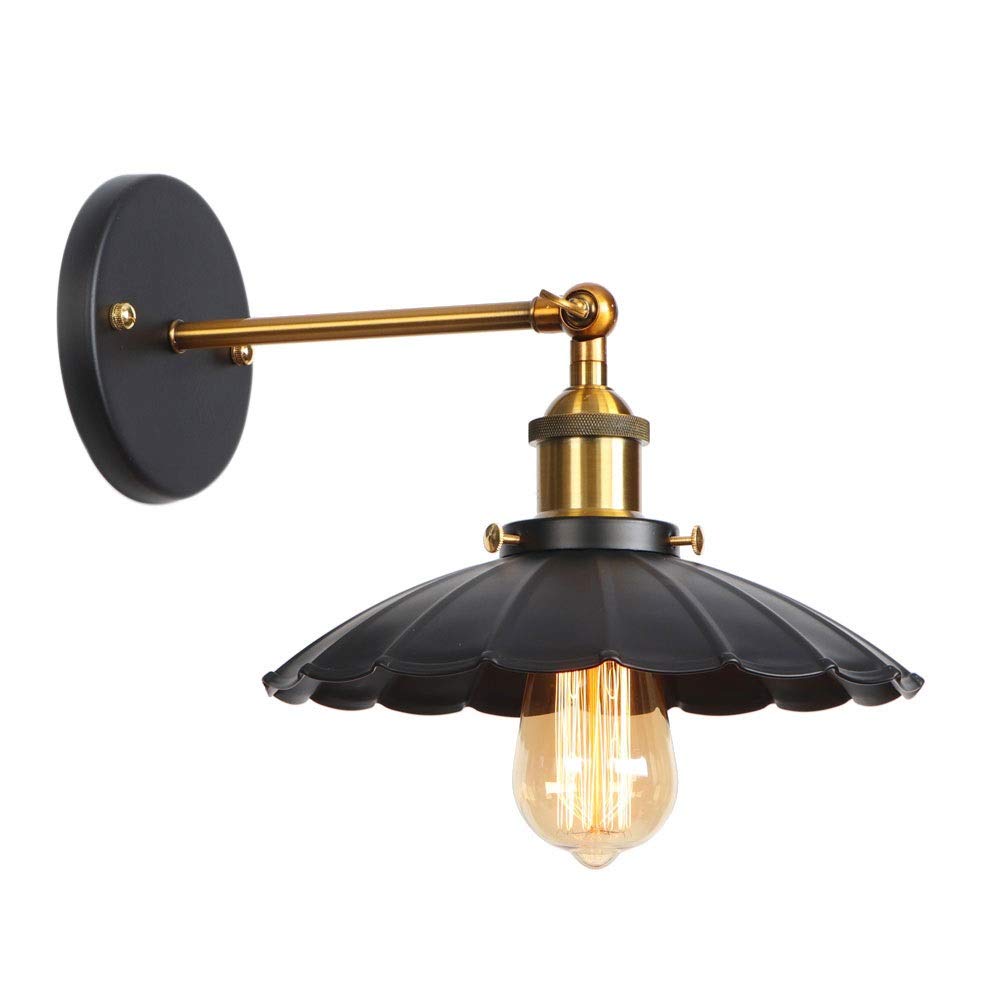 OZBMA Wall Mounted Light Loft Lamp Sconce Lights for Home Industrial Edison Vintage Led Bedroom Up Down Lighting Stairs E27 110V-240V Reading