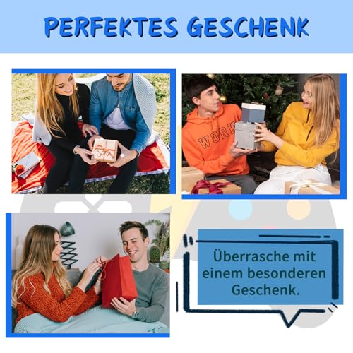 WAMIOKAGRO Lustige Geschenke für Männer Frauen, Gaming Socken mit Spruch, Geschenkideen Weihnachtsgeschenke für Männer Frauen Freund Jungen Teenager Gamer Zocker Spieler