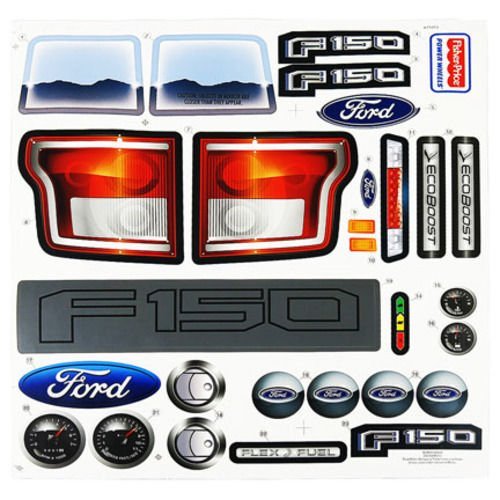 Power Wheels Stickers and Decals RC Ride On Cars