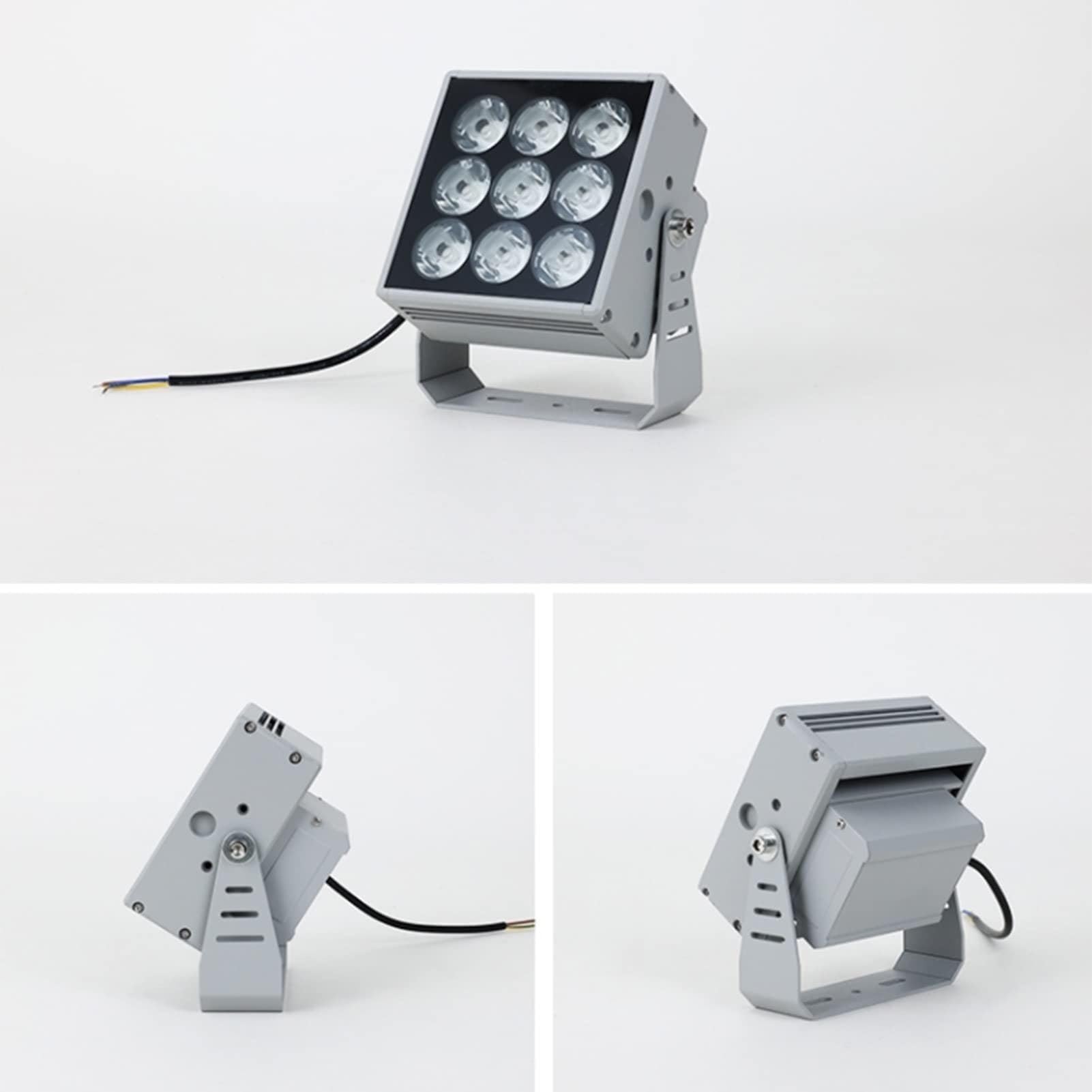 Focos Para Exteriores - Foco LED De Largo Alcance, Iluminación Para Árboles COB De 110-230 V CA, Luces De Paisaje Impermeables IP65, Uces Del Césped Del Patio De La Villa Con Jardín(White Light)