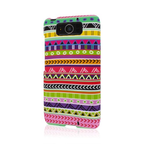 Empire Mpero Snapz Series Rubberized Case for Motorola Droid Maxx/Droid Ultra XT1080/XT1080M - Aztec Fiesta
