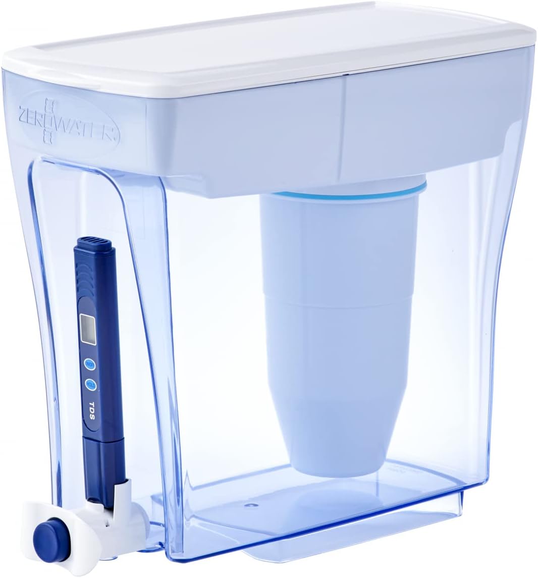 Brita XL Water Filter Dispenser for Tap and Drinking Water with 1