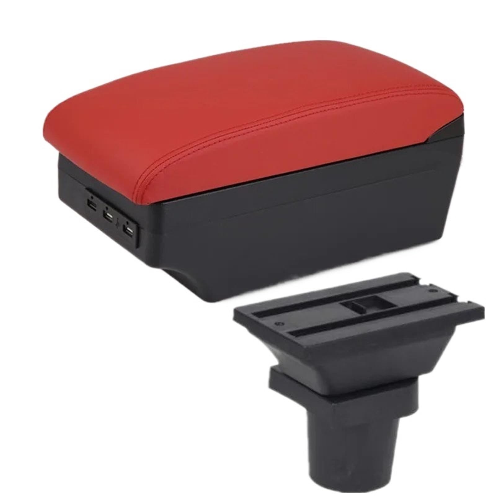 JMOLXURI Car Armrest Box For Toyota For RAV4 Armrest Box Center Console