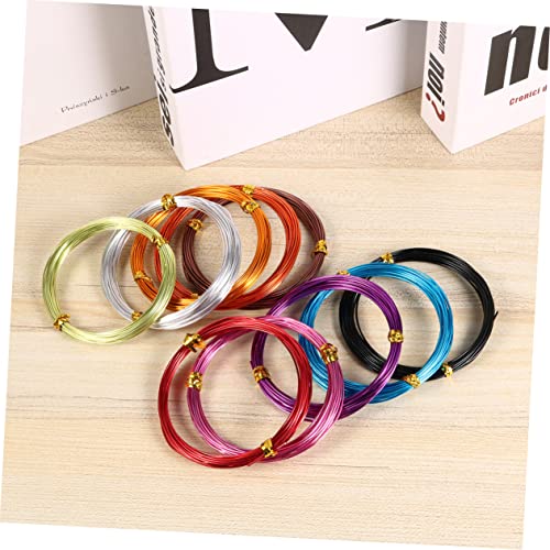 Alambre de para manualidades en joyería y modelado DIY, pack de 10 piezas x 5 4
