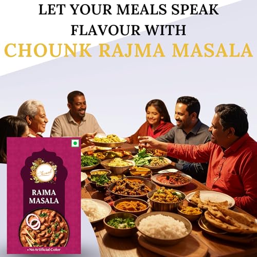 Image of Chounk Rajma Masala | Authentic Punjabi Blend | 100g Pack | Flavorful & Aromatic Spice Mix for Perfect Rajma