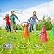 25 Stück Wurfringe, 15cm & 13cm Kunststoff Toss Ringe Set für Ring Toss Spiel in 5 Farben, Bunt Ringe Werfen Kinder, Wurfringe Kinder Outdoor für Party Favor Spiele, Karneval, Garten