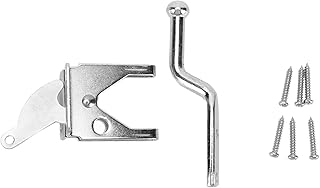 Self-Locking Gate Latch, Fence Latch, Gate Latch for Outdoor Fence, Automatic Gravity Lever Latch for Wooden Fence Post Mount, Door Latch for Secure Pool,Garden,Shed