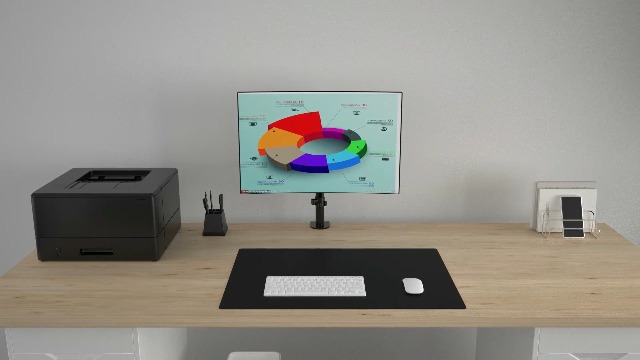 Braccio Doppio Monitor Bracwiser Per Schermi 13-27 Pollici - Regolabile In Altezza, Inclinazione E Rotazione, VESA 75/100mm - Foto 10