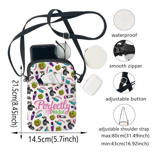 KEYCHIN Poison Apple Crossbody Bag Evil Queen Fans Gifts Perfectly Halloween Shoulder Bag Witch Witchy Gifts2