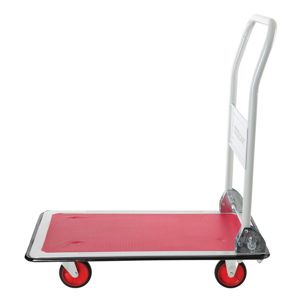 Magnacart Plattformwagen - Max. 250KG - Faltbarer Transportwagen - 91 x 61 x 87 CM - Silber