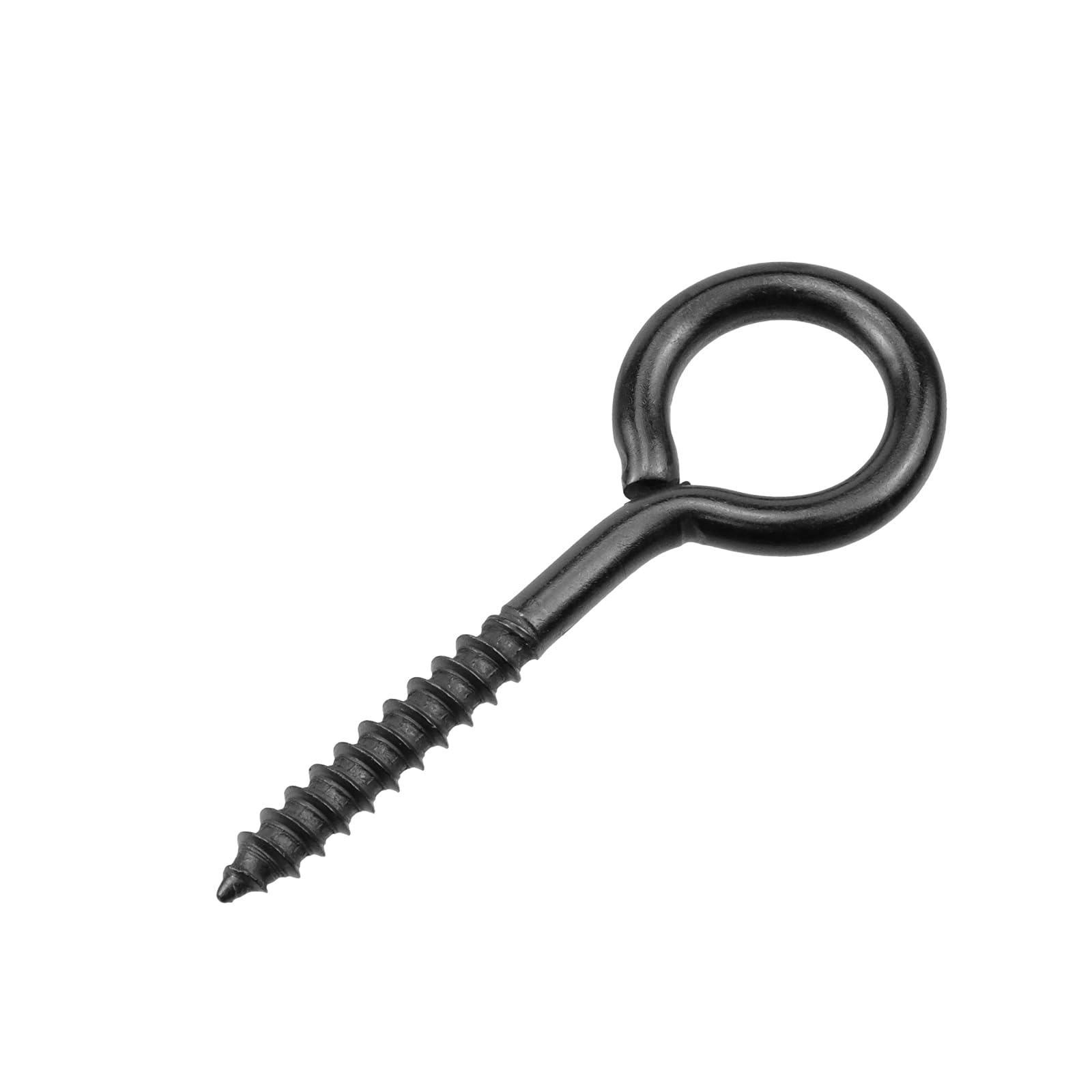Sourcing Map 0.15" X 1.2" Tornillo Ojo Ganchos Autorroscantes Tornillos