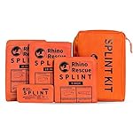 RHINO RESCUE Kit de Férulas, Kit Reutilizable de S...: Ayuda a sanar eficazmente un nudillo lesionado: Mantiene las articulaciones de los dedos en posición sin necesidad de vendajes voluminosos cuando hay una lesión ósea. Súper conveniente y cómodo de usar: las almohadillas interiores suaves aliviarán la...