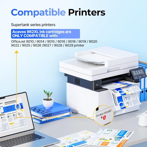 Image of 962XL Ink Cartridges Replacement for HP 962XL Ink Cartridges Combo Pack