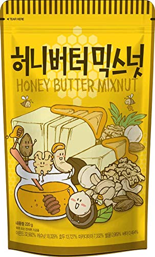 Amazon Com Honey Butter Almond 210g Pack Of 3 Grocery Gourmet Food