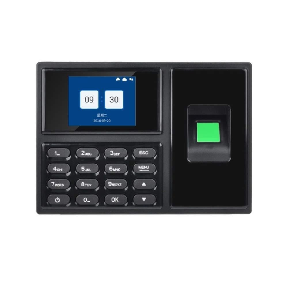 Fingerprint Time Attendance Machine with USB Drive &amp; TCP/IP, Biometric Staff Clock Recorder, 1.5s Recognition, 1000 Users Capacity