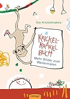 Krickel-Krakel-Buch. Mehr Bilder zum Weitermalen 3789166227 Book Cover