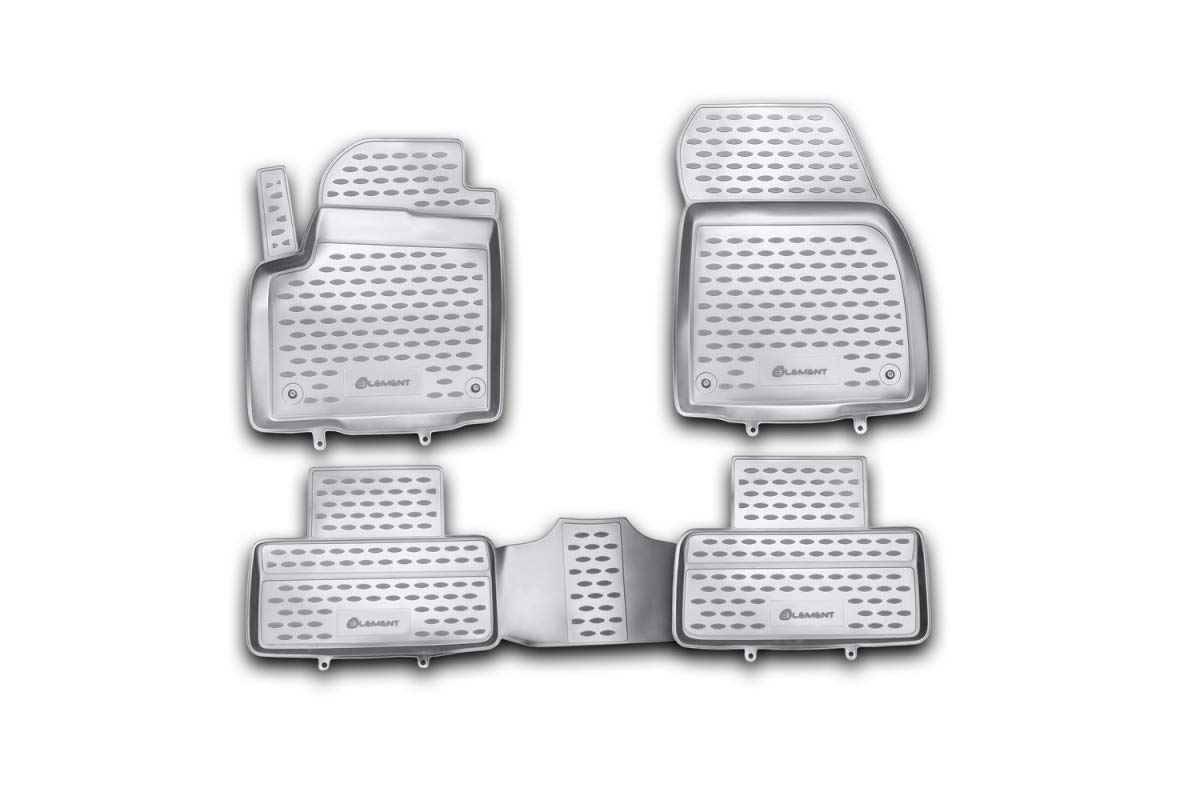Crokomat Tappetini per auto adatti per Land Rover Range Rover Evoque 2013-2019 L538 tappetini auto deluxe su misura in velluto con retro in gomma per 2013 2014 2015 2016 2017 2018 2019 5 pezzi